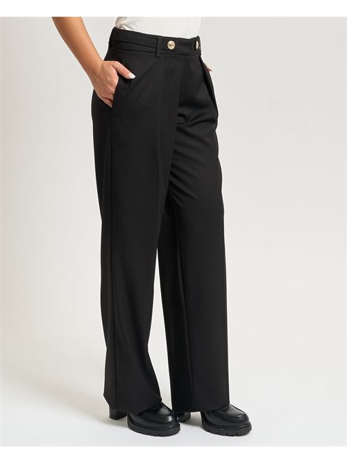 Pantaloni donna Gaelle Paris con pinces GAELLE PARIS | GAABW08079NE01